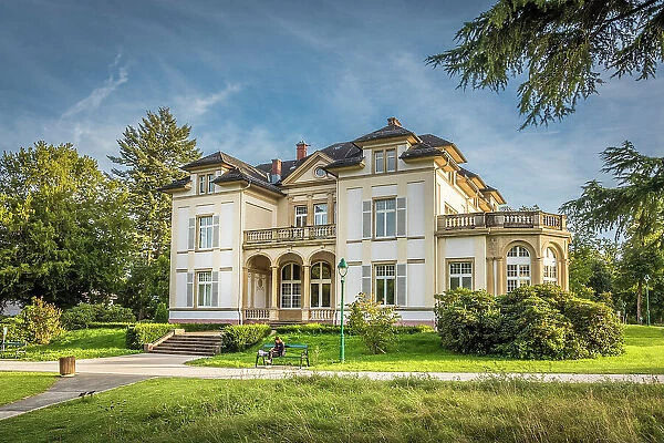 Villa Wertheimber in Gustavsgarten Park (part of the Landgravial Gardens) in Bad Homburg vor der Hoehe, Taunus, Hesse, Germany