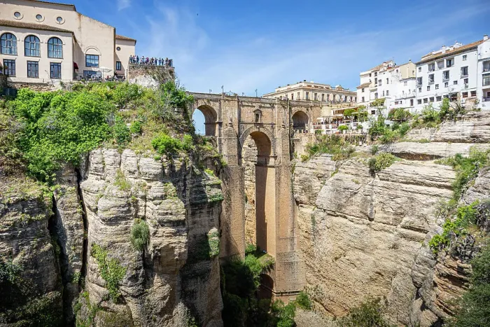 Framed Print : The village of Ronda, one of the most famous white villages of Andalusia Framed Print : The village of Ronda, one of the most famous white villages of Andalusia