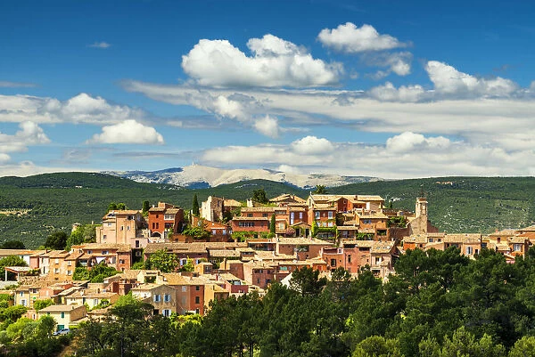 Village of Roussillon, Provence, France