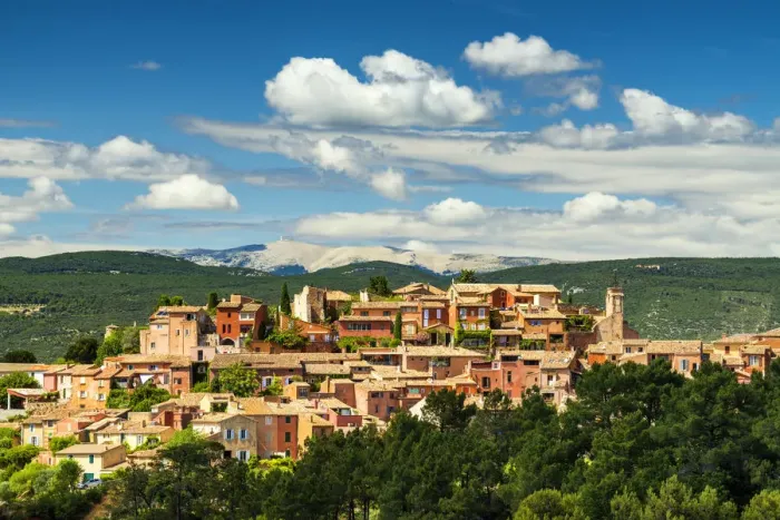 Framed Print : Village of Roussillon, Provence, France