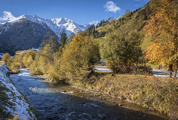 Villgratenbach stream in the upper Villgraten valley, Innervillgraten, East Tyrol