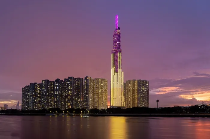 Framed Print : Vincom Landmark 81 at dusk, tallest building in Vietnam, Ho Chi Minh City, Vietnam Asia Framed Print : Vincom Landmark 81 at dusk, tallest building in Vietnam, Ho Chi Minh City, Vietnam Asia