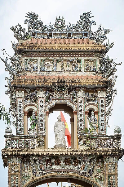 Vinh Trang Pagoda, My Tho, Mekong Delta, Vietnam
