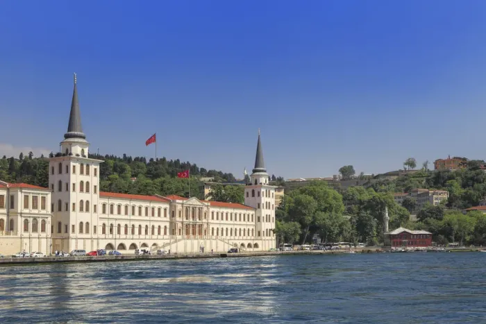 Framed Print : Vintage Ottoman palace, Bosphorus, Istanbul, Turkey Framed Print : Vintage Ottoman palace, Bosphorus, Istanbul, Turkey