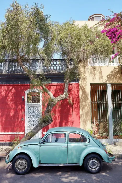 Framed Print : A vintage Volkswagen beetle car in front of a colonial house in Barranco, Lima, Peru. Lima is also known as the City of the Kings'and was declared UNESCO World Heritage site in 1988 Framed Print : A vintage Volkswagen beetle car in front of a colonial house in Barranco, Lima, Peru. Lima is also known as the City of the Kings'and was declared UNESCO World Heritage site in 1988