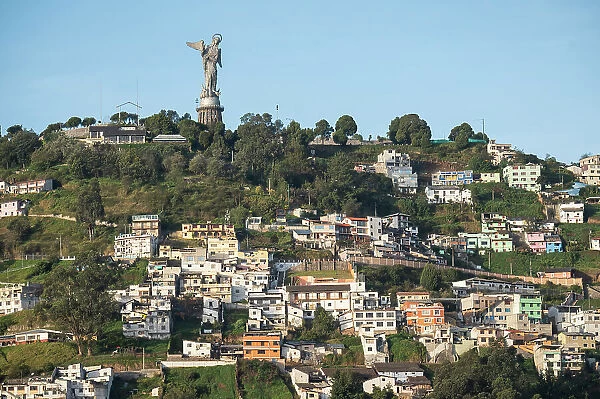 Virgin of the Panecillo, Panecillo Hill, Quito, Pichincha, Ecuador
