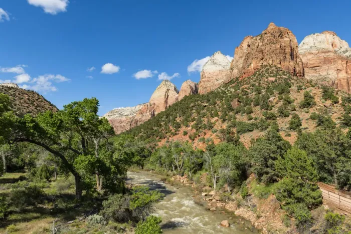 Framed Print : Virgin river running through Zion Canyon Zion National Park, Utah, USA Framed Print : Virgin river running through Zion Canyon Zion National Park, Utah, USA