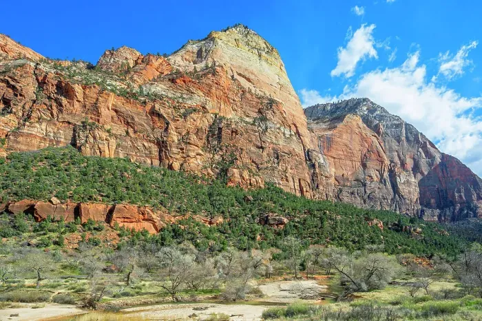 Framed Print : Virgin River Valley, Zion National Park, Uth, USA Framed Print : Virgin River Valley, Zion National Park, Uth, USA