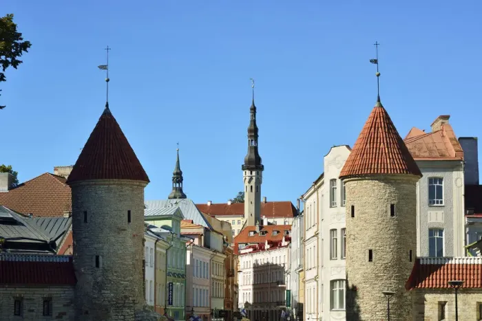 Framed Print : Viru street in the Old Town of Tallinn, a Unesco World Heritage Site. Tallinn, Estonia Framed Print : Viru street in the Old Town of Tallinn, a Unesco World Heritage Site. Tallinn, Estonia