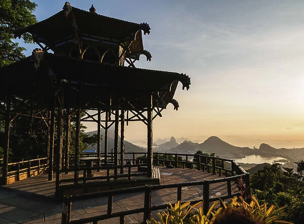 Vista Chinesa, Chinese Belvedere, Tijuca Forest National Park, Rio de Janeiro, Brazil