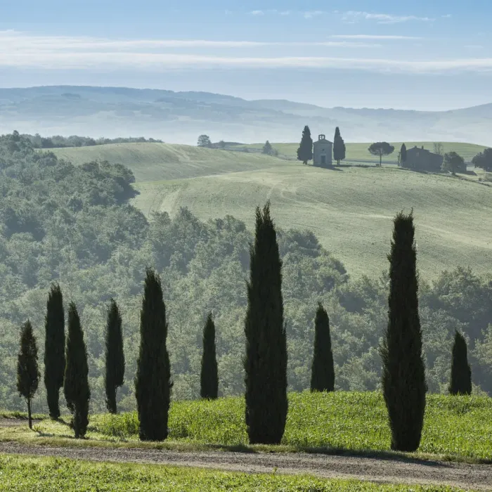 Framed Print : Vitaleta Chapel near Pienza, Val d Orcia, Tuscany, Italy Framed Print : Vitaleta Chapel near Pienza, Val d Orcia, Tuscany, Italy