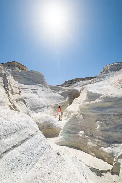 Framed Print : Volcanic rock formations on Sarakiniko Beach (Plaka, Milos Island, Cyclades Islands, Greece) (MR) Framed Print : Volcanic rock formations on Sarakiniko Beach (Plaka, Milos Island, Cyclades Islands, Greece) (MR)