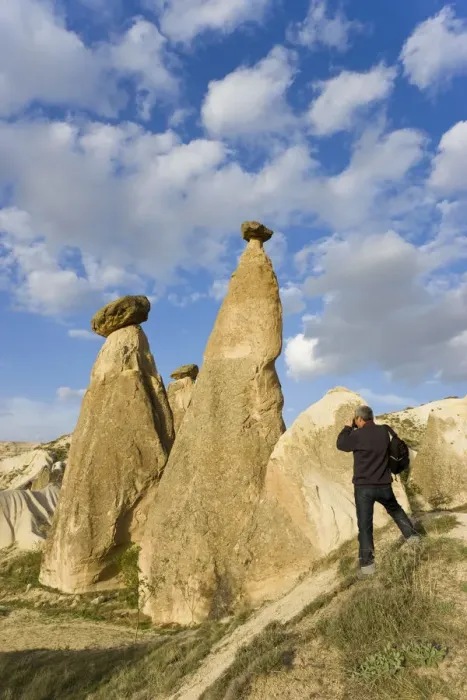 Framed Print : Volcanic tufa formations, (Fairy Chimneys), Pasabag, near Zelve, Cappadocia, Anatolia Framed Print : Volcanic tufa formations, (Fairy Chimneys), Pasabag, near Zelve, Cappadocia, Anatolia