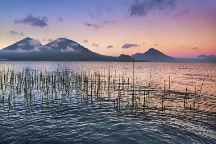 Framed Print : volcanoes at Lake Atitlan - Guatemala, Solola, Lake Atitlan, San Antonio Framed Print : volcanoes at Lake Atitlan - Guatemala, Solola, Lake Atitlan, San Antonio