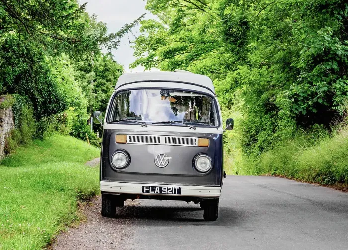 Framed Print : Volkswagen T2 Campervan, Wilmington, Wealden District, East Sussex, England, United Kingdom Framed Print : Volkswagen T2 Campervan, Wilmington, Wealden District, East Sussex, England, United Kingdom