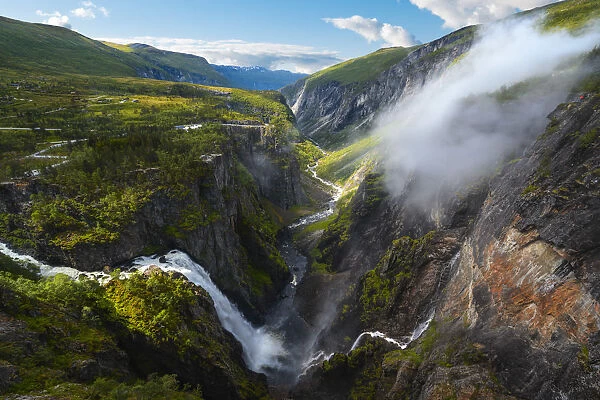Voringfossen waterfall, Hordaland, Norway