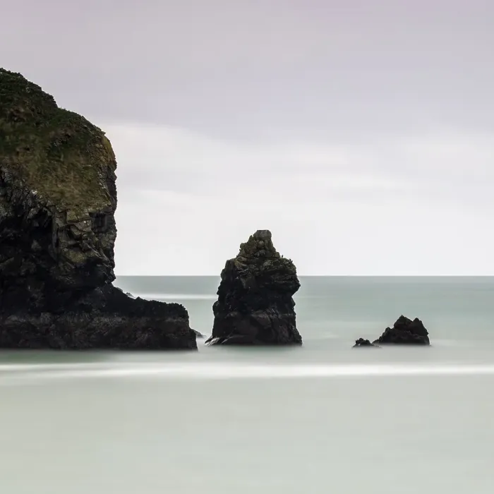 Framed Print : The Vroe, a rock stack off the coast at Mullion Cove, Lizard Peninsula, Cornwall, England Framed Print : The Vroe, a rock stack off the coast at Mullion Cove, Lizard Peninsula, Cornwall, England