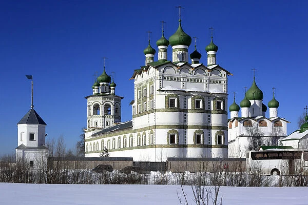 Vyazhishchsky monastery, Novgorod region, Russia