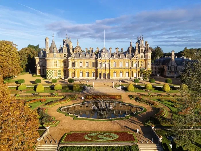 Framed Print : Waddesden Manor, Waddesdon, Buckinghamshire, England Framed Print : Waddesden Manor, Waddesdon, Buckinghamshire, England