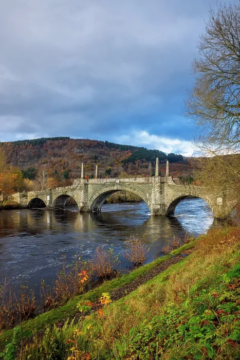 Framed Print : Wades Bridge, crossing the River Tay, Aberfeldy, Perth and Kinross, Scotland, UK Framed Print : Wades Bridge, crossing the River Tay, Aberfeldy, Perth and Kinross, Scotland, UK
