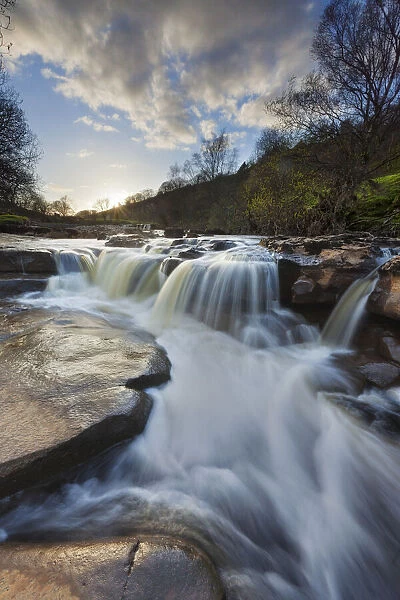 Wain Wath Force, Swaledale, Yorkshire Dales National Park, North Yorkshire, England