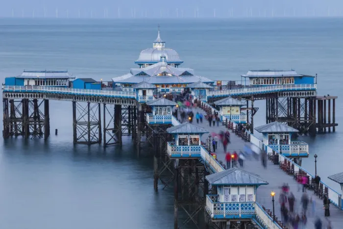 Framed Print : Wales, Llandudno, Llandudno Pier