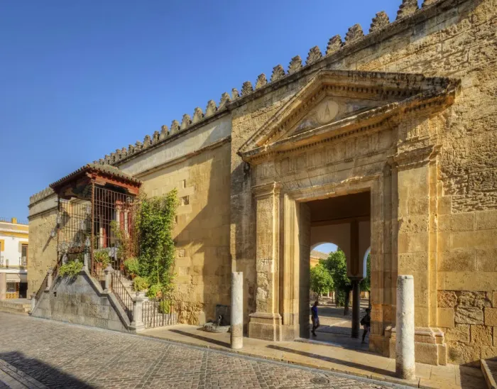 Framed Print : Wall with gate of the Mezquita, UNESCO World Heritage Site, Cordoba, Andalusia, Spain Framed Print : Wall with gate of the Mezquita, UNESCO World Heritage Site, Cordoba, Andalusia, Spain