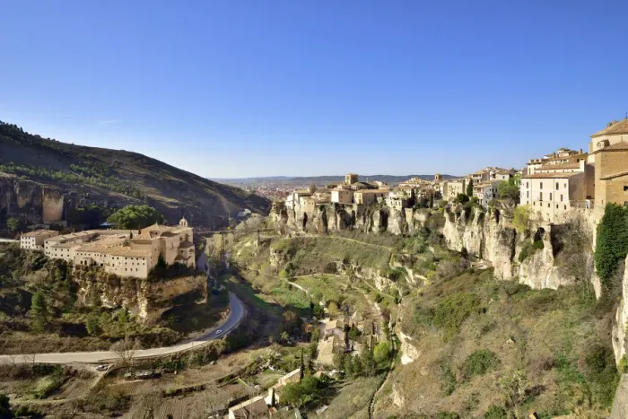 Framed Print : The walled town of Cuenca, a Unesco World Heritage Site. Castilla la Mancha, Spain Framed Print : The walled town of Cuenca, a Unesco World Heritage Site. Castilla la Mancha, Spain