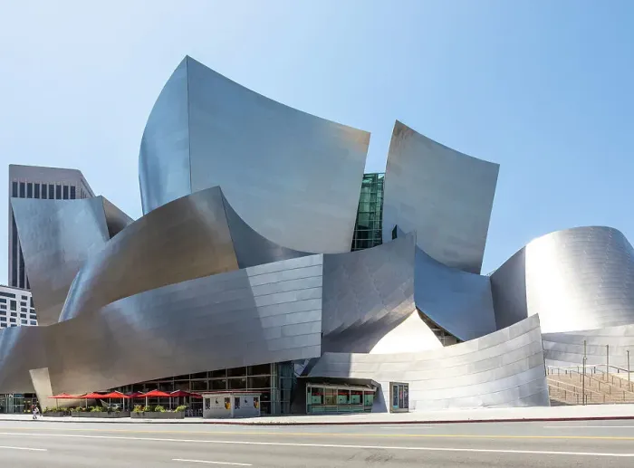 Framed Print : Walt Disney Concert Hall, Downtown, Los Angeles, California, United States
