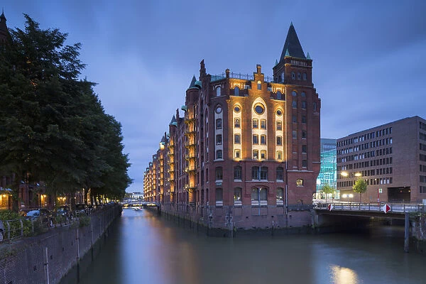Warehouses of Speicherstadt (UNESCO World Heritage Site), Hamburg, Germany