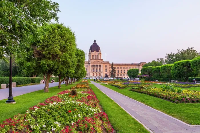 Framed Print : Wascana Centre, Regina, Saskatchewan, Canada, North America