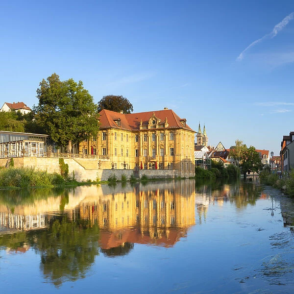 Wasserschloss Concordia (Concordia Villa), Bamberg (UNESCO World Heritage Site), Bavaria
