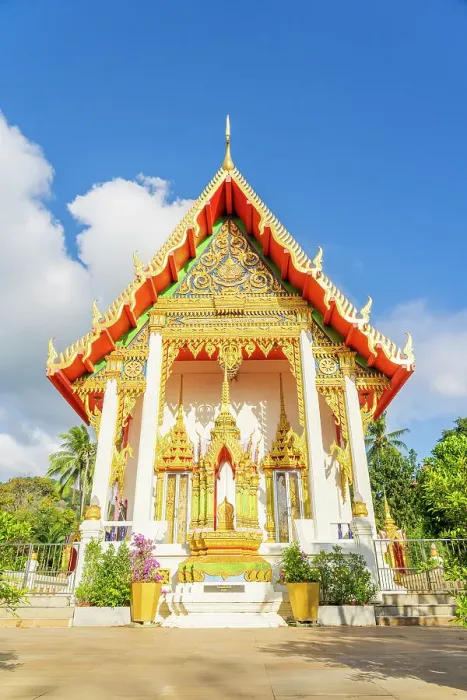 Framed Print : Wat Karon, Karon, Phuket, Thailand