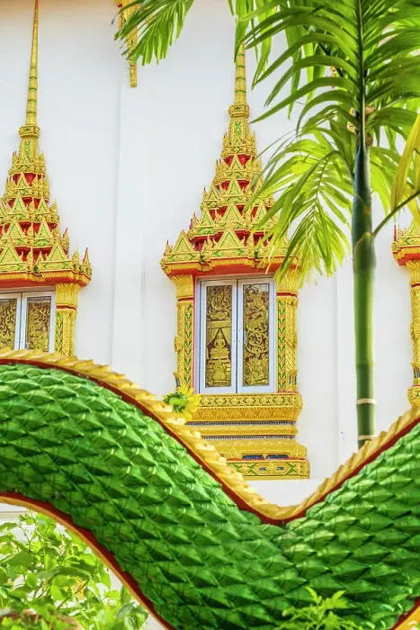 Framed Print : Wat Karon, Karon, Phuket, Thailand
