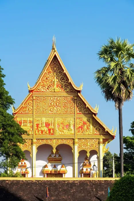 Framed Print : Wat That Luang Neua, Pha That Luang, Vientiane (capital city), Laos Framed Print : Wat That Luang Neua, Pha That Luang, Vientiane (capital city), Laos