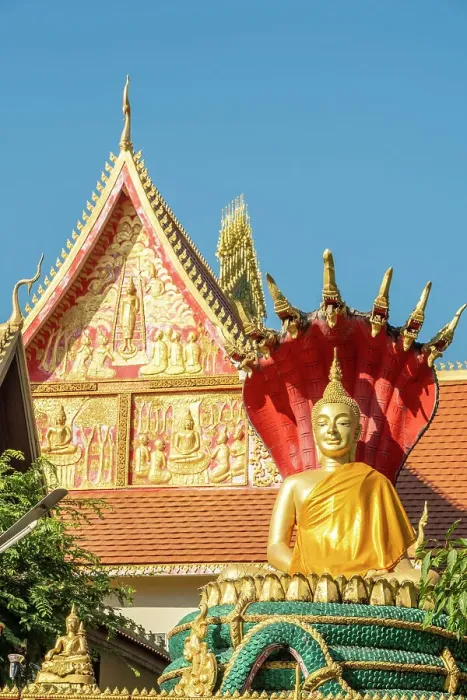 Framed Print : Wat That Luang Tai, Pha That Luang, Vientiane (capital city), Laos Framed Print : Wat That Luang Tai, Pha That Luang, Vientiane (capital city), Laos