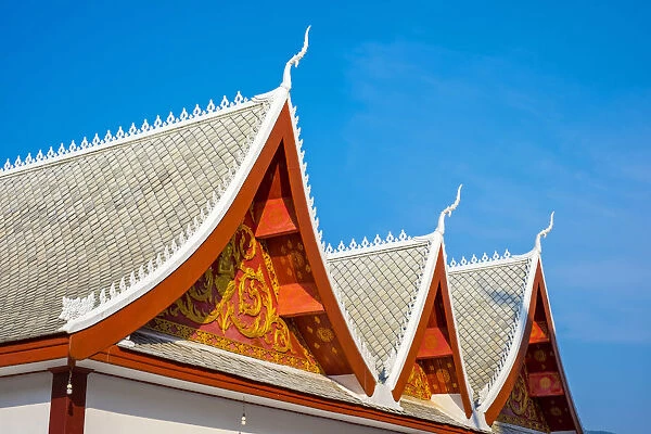 Wat Nong Sihkounmuang buddhist temple, Luang Prabang, Louangphabang Province, Laos