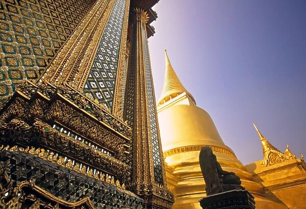 Wat Phra Kaeo, Grand Palace, Bangkok, Thailand