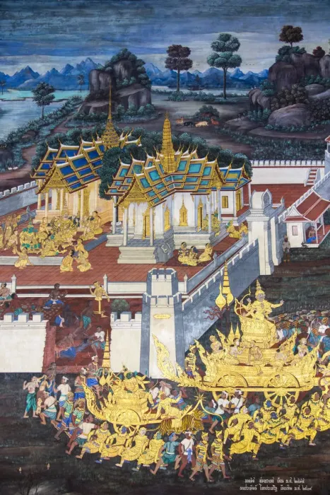 Framed Print : Wat Phra Kaew (Temple of the Emerald Buddha), Bangkok, Thailandwall Framed Print : Wat Phra Kaew (Temple of the Emerald Buddha), Bangkok, Thailandwall
