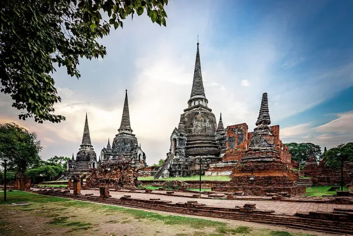 Framed Print : Wat Phra Si Sanphet temple, Ayutthaya historical park, Thailand Framed Print : Wat Phra Si Sanphet temple, Ayutthaya historical park, Thailand