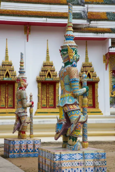 Framed Print : Wat Samret, Koh Samui, Thailand Framed Print : Wat Samret, Koh Samui, Thailand