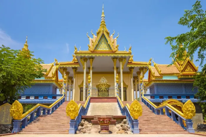 Framed Print : Wat Samrong Knong, Battambang Province, Cambodia Framed Print : Wat Samrong Knong, Battambang Province, Cambodia