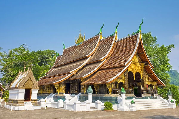 Wat Xieng Thong buddhist temple, Luang Prabang, Louangphabang Province, Laos