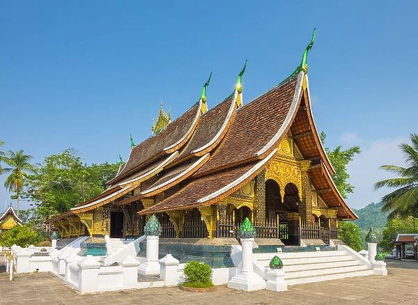Wat Xieng Thong buddhist temple, Luang Prabang, Louangphabang Province, Laos