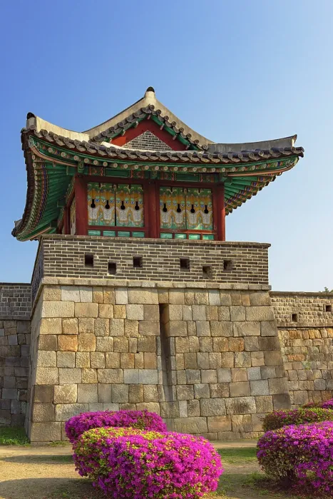 Framed Print : Watchtower of Hwaseong Fortress (UNESCO World Heritage Site), Suwon, Gyeonggi Province, South Korea Framed Print : Watchtower of Hwaseong Fortress (UNESCO World Heritage Site), Suwon, Gyeonggi Province, South Korea