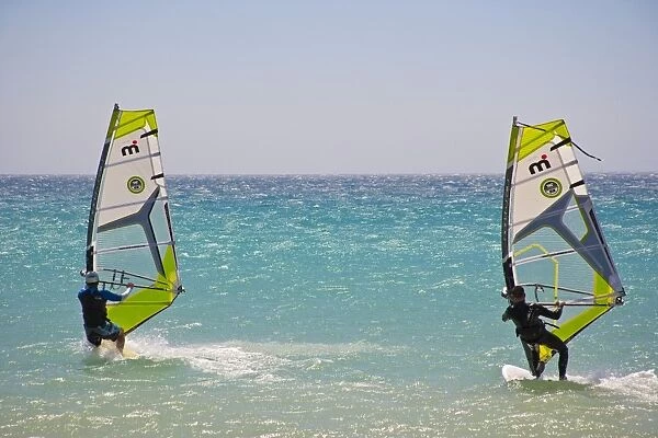 Water activity in Tarifa, the best place for watersports in Andalucia, Spain