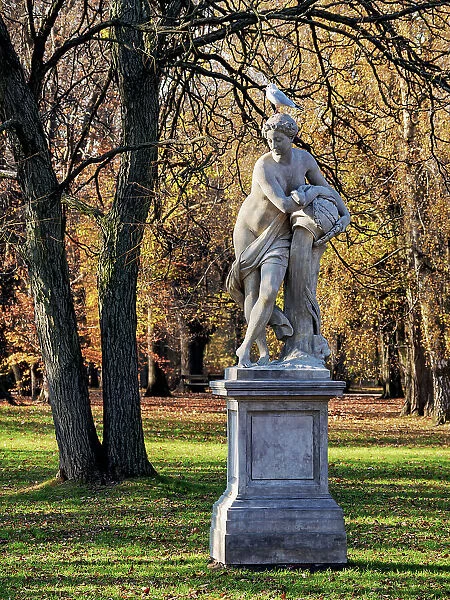 Water Allegory, Lazienki Park or Royal Baths Park, Warsaw, Masovian Voivodeship, Poland