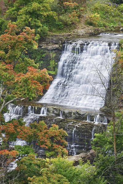 Waterfall Albion Falls - Canada, Ontario, Hamilton, Albion Falls