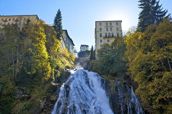 Waterfall, Bad Gastein, Pongau, Salzburger Land, Austria