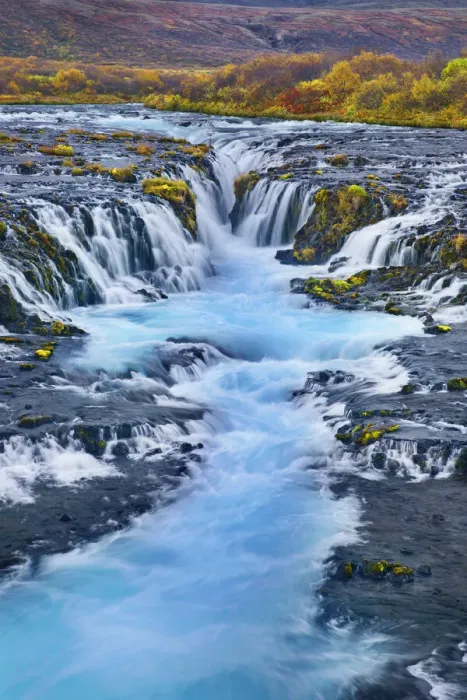 Framed Print : Waterfall Bruarfoss - Iceland, Southern Region, Bruarfoss Framed Print : Waterfall Bruarfoss - Iceland, Southern Region, Bruarfoss